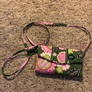 GUC Vera Bradley Crossbody Wallet